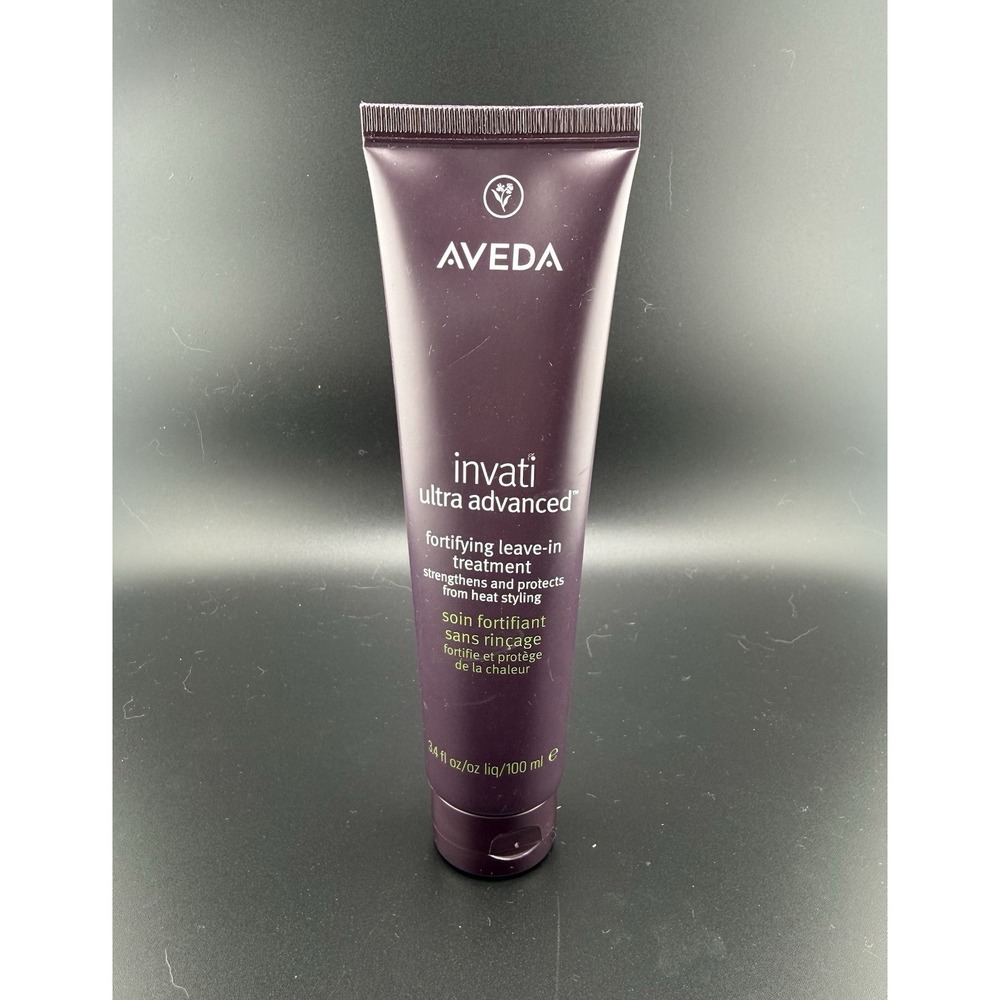 Aveda Invati Ultra Advanced Fortifying Leave In Treatment Conditioner New 3.4oz
